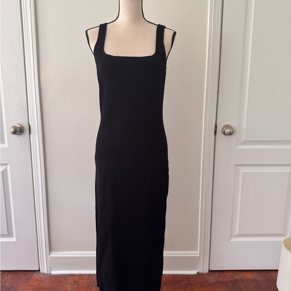 Club Monaco Sleeveless Black Midi Dress *Size XL - Picture 13 of 14